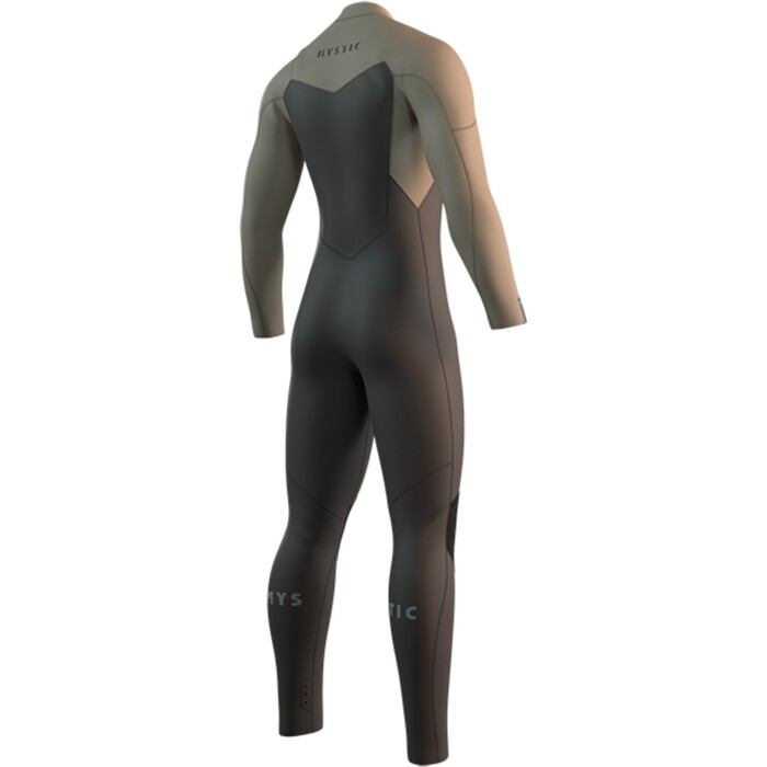 2025 Mystic Mens Motion 5/3mm Chest Zip Wetsuit 35000.250006 - Truffle